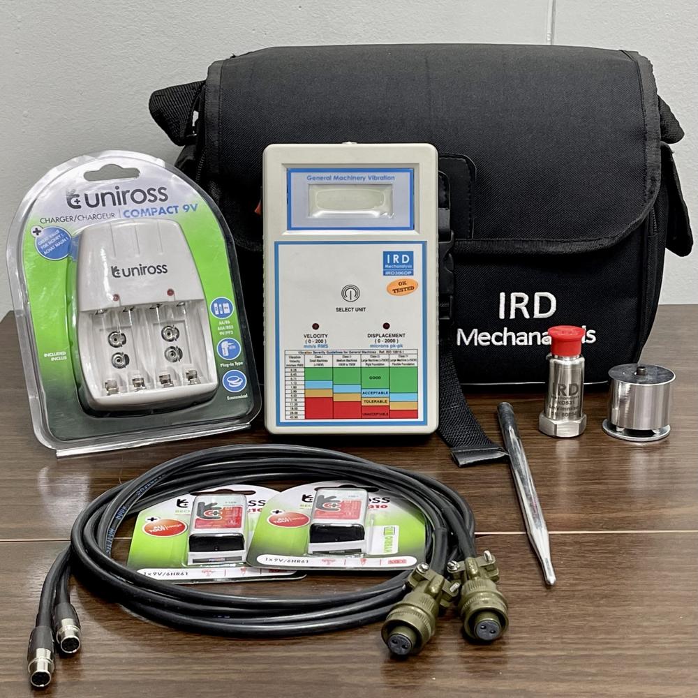 Ird306dp (306dp/306 Dp) - Digital Vibration Meter With Standard Accessories - Color: White