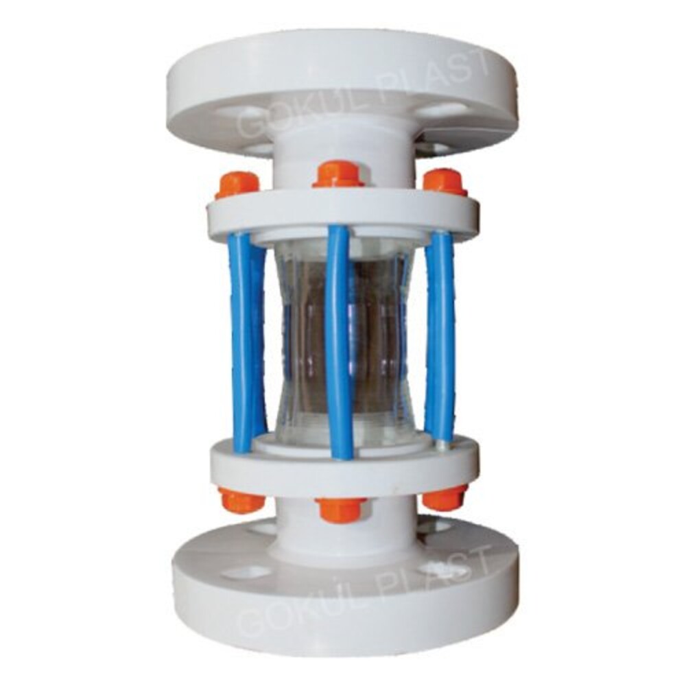 Flange End Polypropylene Diaphragm Valve 1.5" - Application: Industrial And Water Application