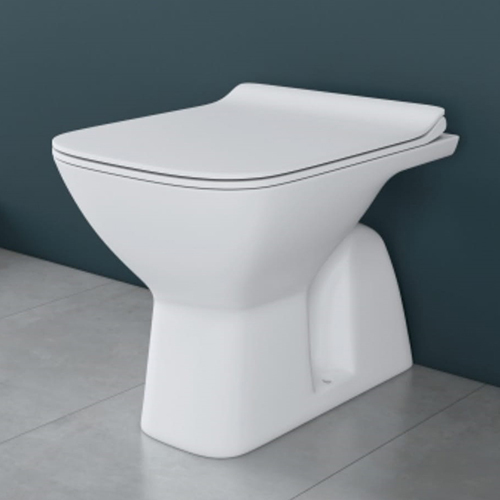 European Square Concealed Toilet Seat