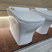 Fero Floor Mounted  Toilet Seat - Color: White