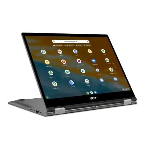 Refurbished Acer Laptop - Sleek Black Design, USB Connectivity | Built-in Camera, Electric Power Supply, Compact and Versatile Device