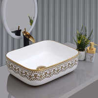16X12X5 Golden Table Top Basin