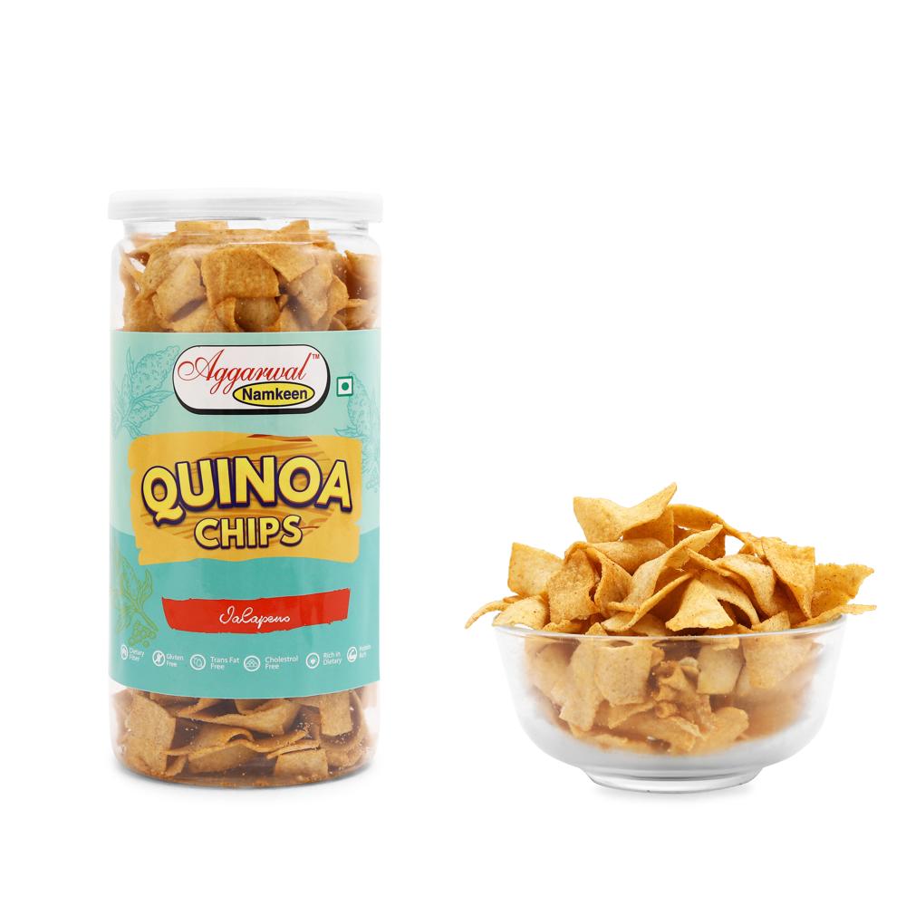 Quinoa Jalapeno Chips - Feature: Healthy Snacks