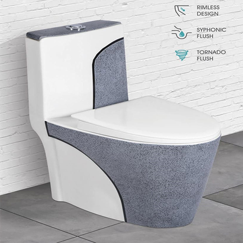 Belino - One Piece Closet Toilet Seat