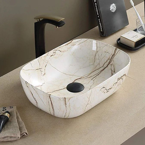 Marble Design Table Top Wash Basin