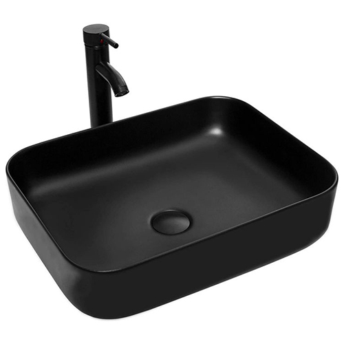 Black Table Top Wash Basin