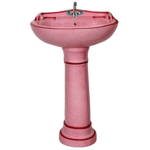 Vitrosa Pedestal Wash  Basin