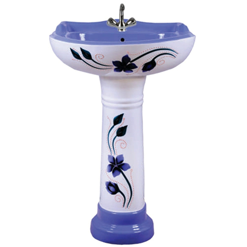 Vitrosa Pedestal Wash  Basin