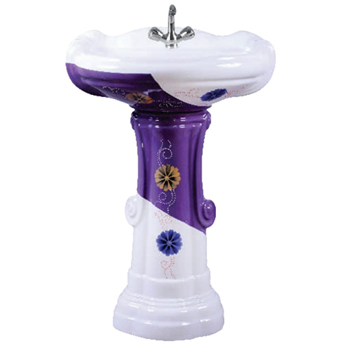 Vitrosa Big Starling Pedestal Wash Basin