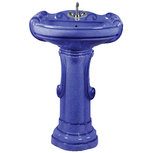 Maharaj Pedestal vitrosa  Wash Basin