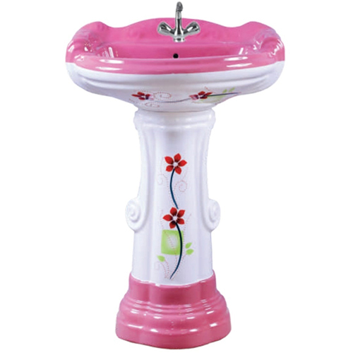 Maharaj Pedestal vitrosa  Wash Basin