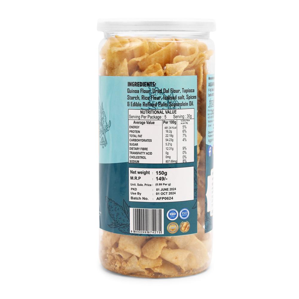 Quinoa Bhel Chaska Chips