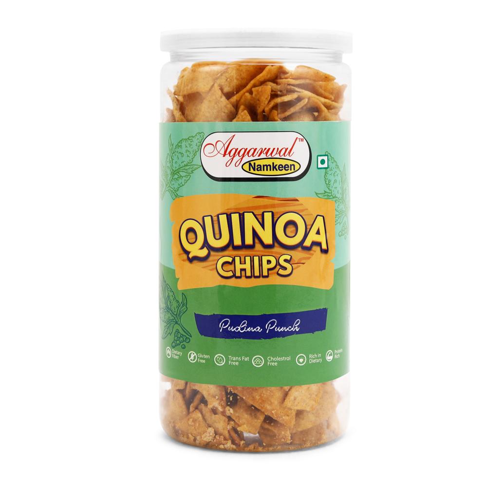 Quinoa Spicy Treat Chips - Feature: Healthy Snacks