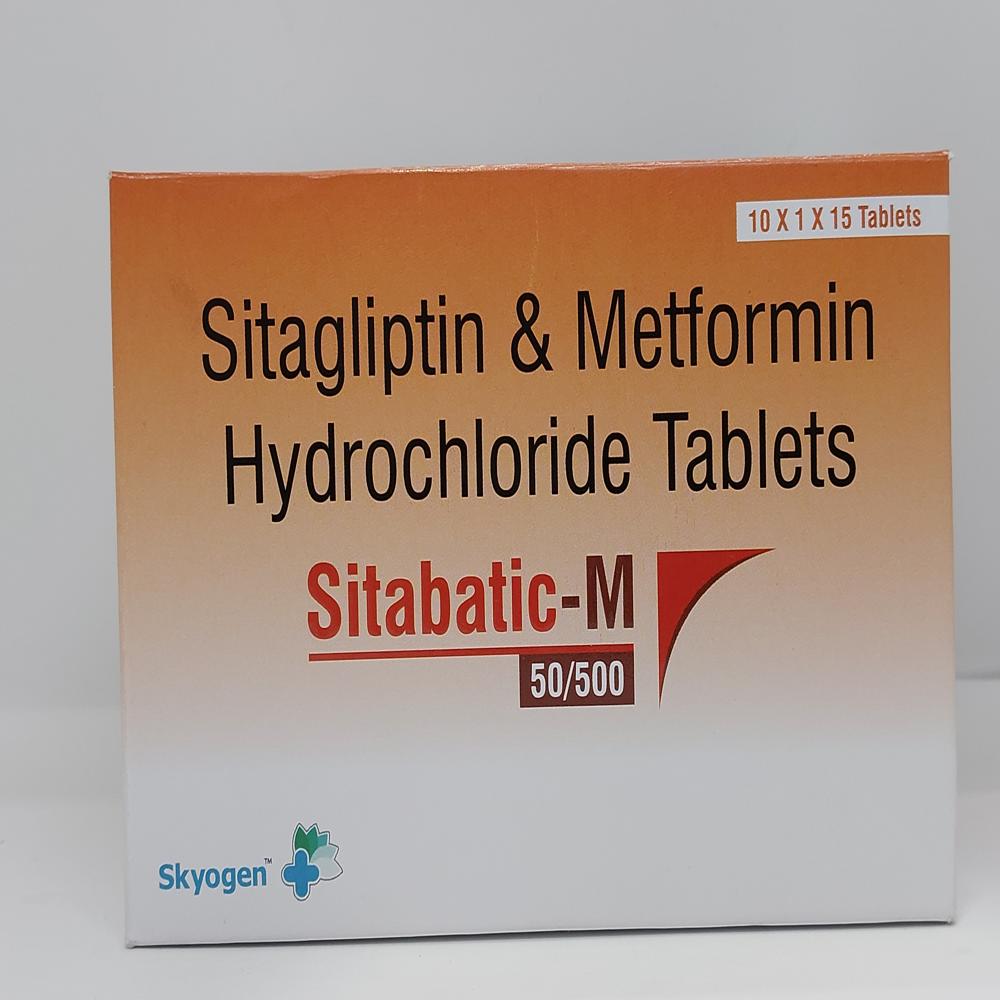 SITAGLIPTIN 50 MG, METFORMIN HYDROCHLORIDE 500 MG TABLET