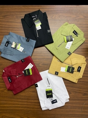 Knited fabric man's t shirt