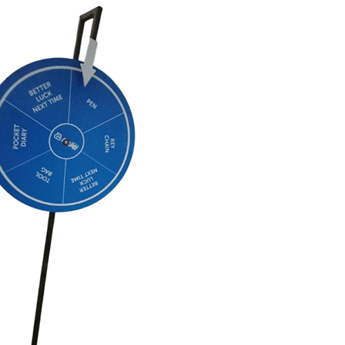 Advertising Spin Wheel - Color: Requirement Based