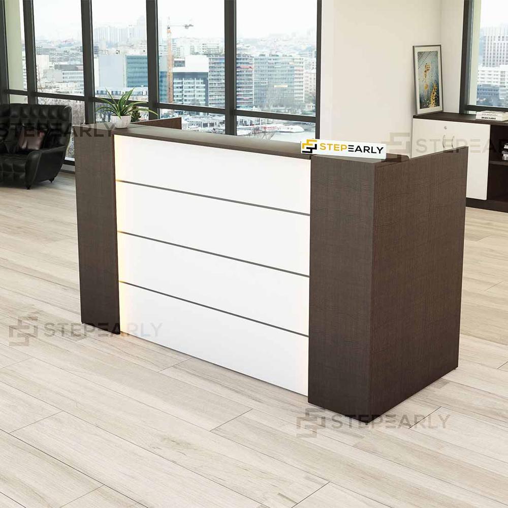 Wooden Reception Table