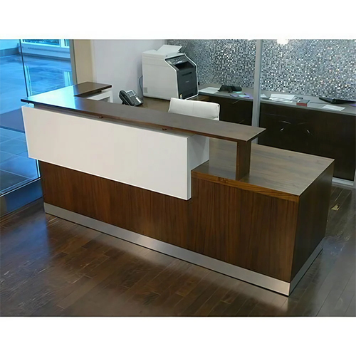 Wooden Reception Table