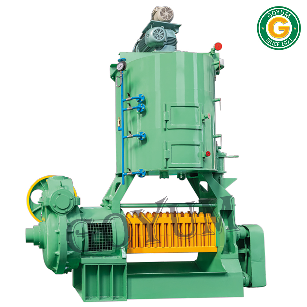 Oil Expellers - Cast Iron Body, Size: 8.8 X 4.6 X 9 Ft, Color: Green, Power: 55 Hp, Production Capacity: 12-15 Ton/day, Semi-automatic Feature, Steam Jacketed Kettle