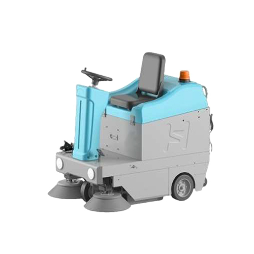 M002 80Ltr Mini Ride On Sweeper - Color: Blue