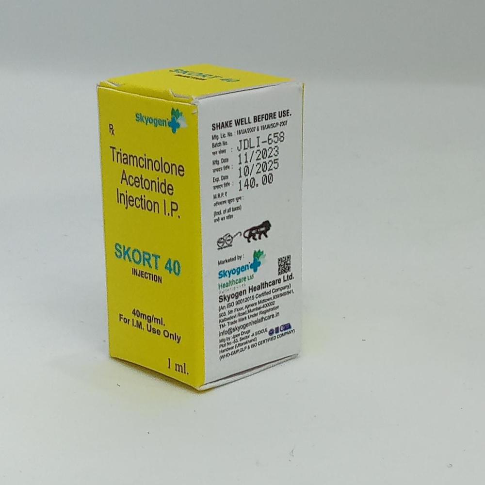 TRIAMCINOLONE ACETONIDE 40MG INJECTION