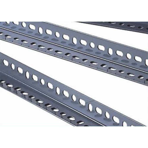 Metal Slotted Angle - Color: Silver