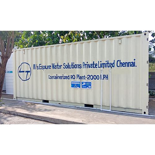 Containerised Reverse Osmosis Plant