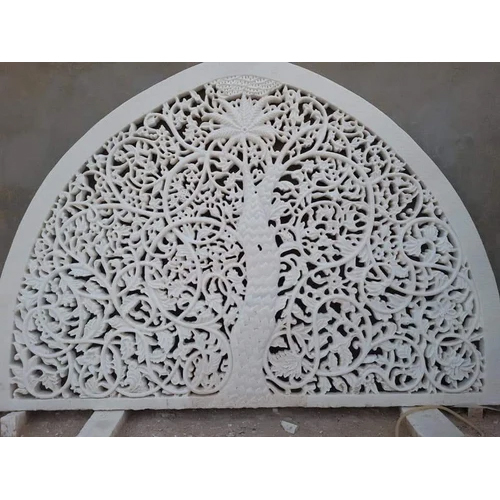 White Marble Jali