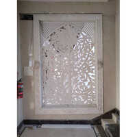 Marble Carving Jali - Color: White