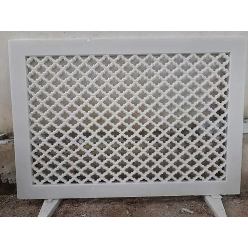 2 Feet White Marble Jali