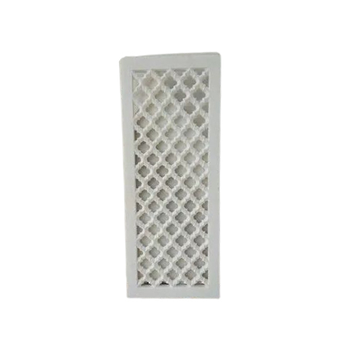 3X4 Feet Decorative Marble Stone Jali - Color: White