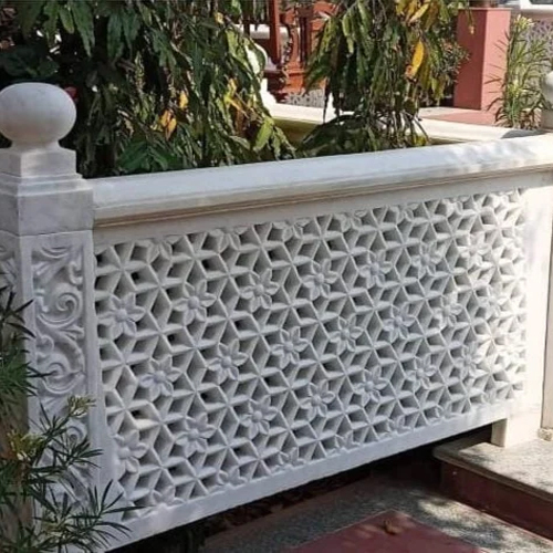 Designer Marble Jali - Design Type: Carving