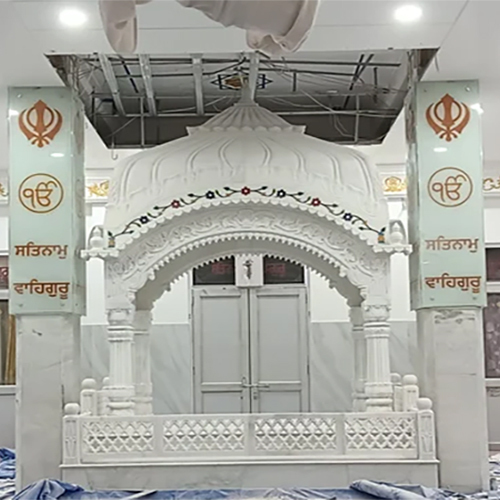 White Marble Gurudwara Palki Sahib