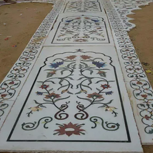 Marble Inlay Flooring