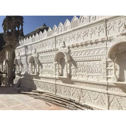 White Marble Carving