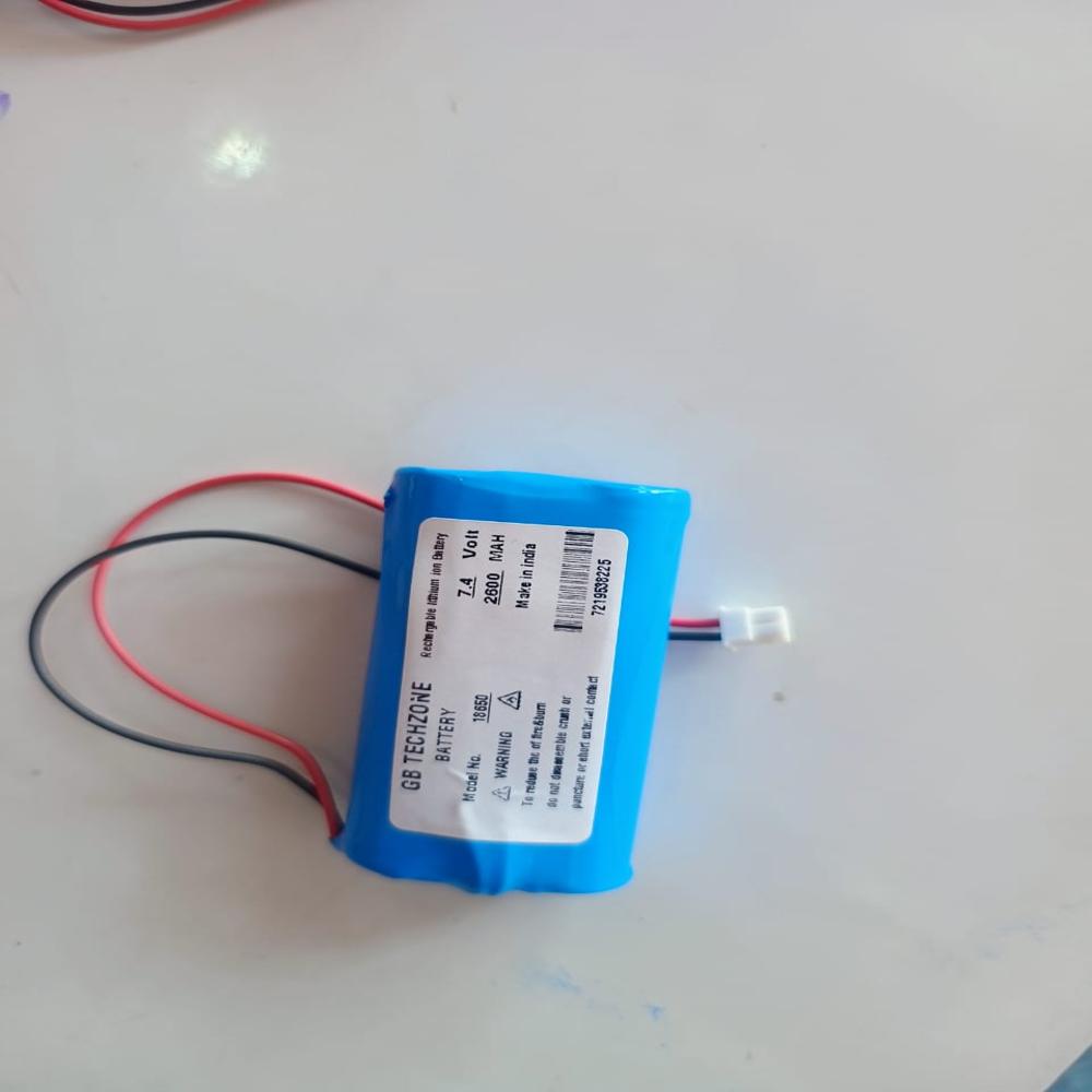 7.4volt 2600mah lithium ion battery
