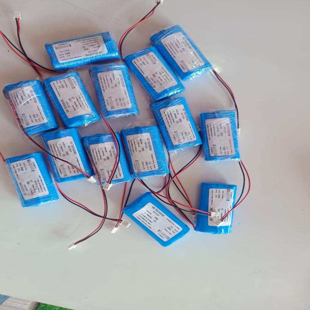 7.4volt 2600mah Lithium Ion Battery For Balaji Billing Machine - Features: Rechargeable