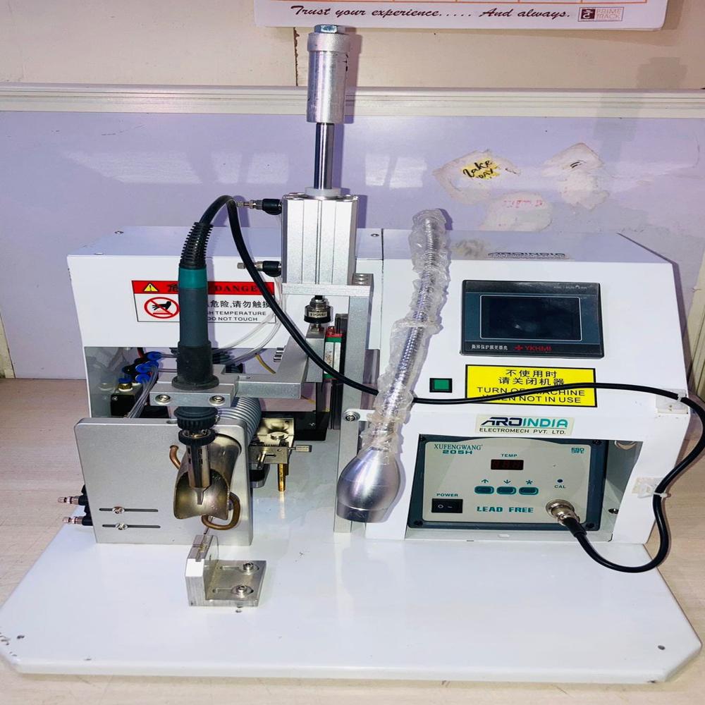 Semi Automatic Soldering Machine - Color: White