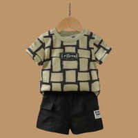 Boys Fancy T-Shirt And Half Pant