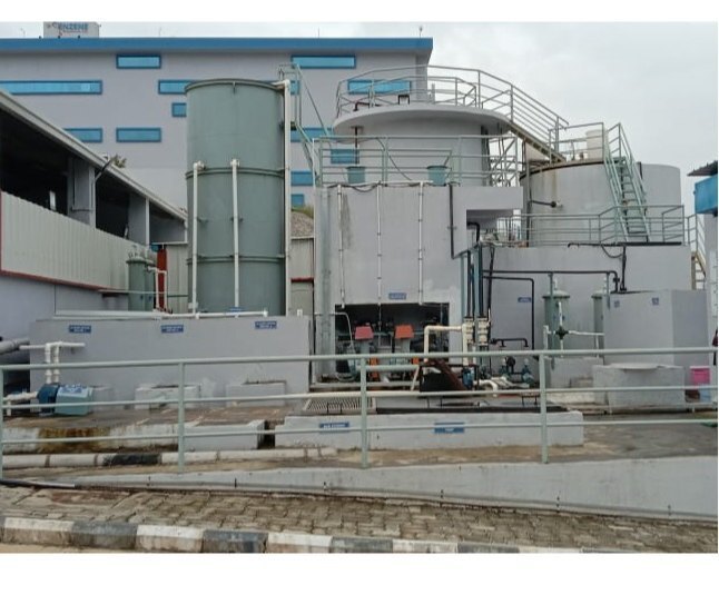 Mixed Bed Bio Reactor Effluent Treatment Plant - Material: Ss