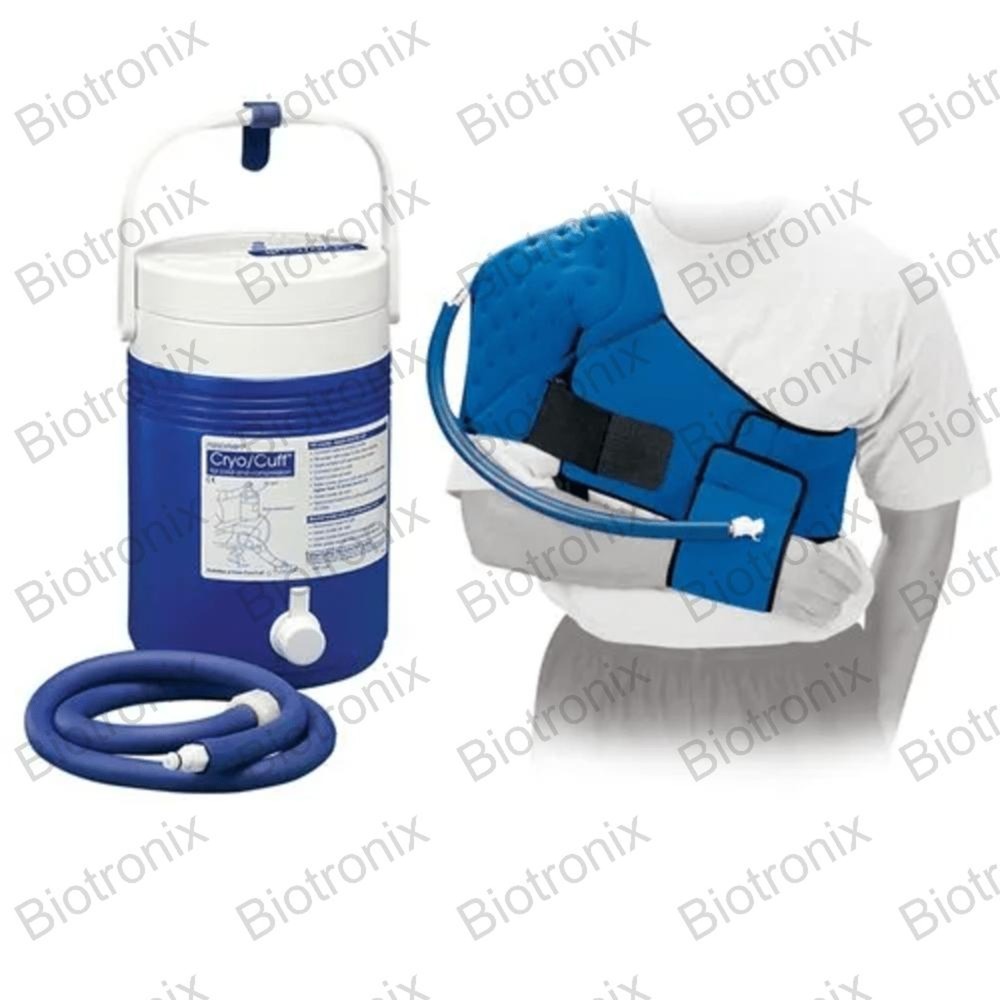 Adjustable Cryo Compression Therapy System with Ice Wrap for Inflammation Reduction