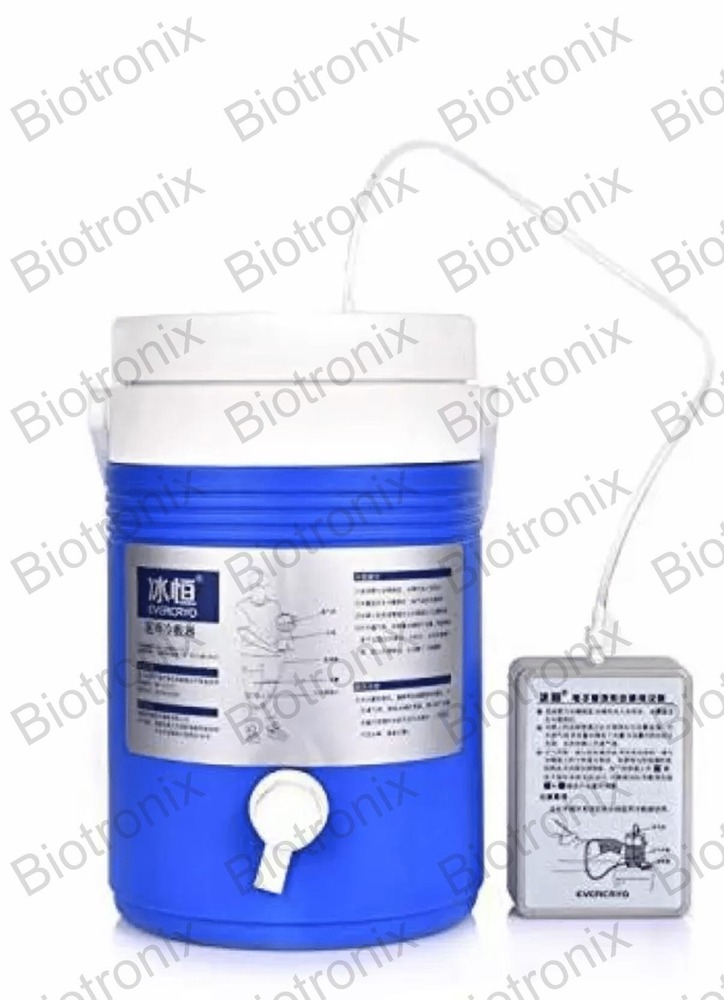 Inflatable Cryo Compression Wrap With Cold Therapy Pad For Swelling And Pain - Durable Material, Anatomical Design For Knee Support, Includes Aircast Cooler