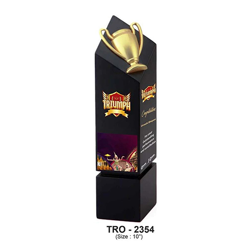 TRO-2354 10 Inch Distinctive Wooden Plaque