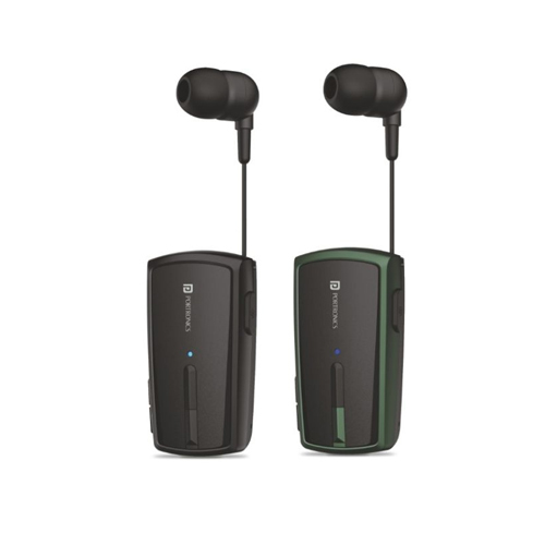 Harmonics Klip 4 Retractable Bluetooth Earphone - Body Material: Plastic