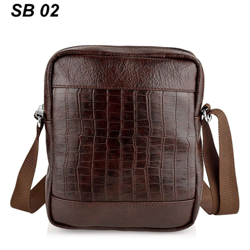 Sb02 Pu Leather Sling Bag - Color: Different Available