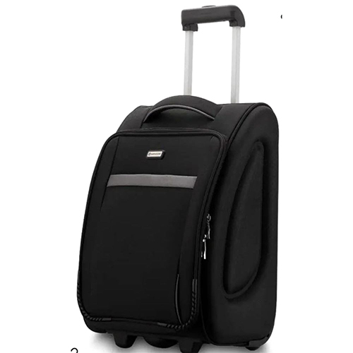 Black Travel Trolley Bag For Business