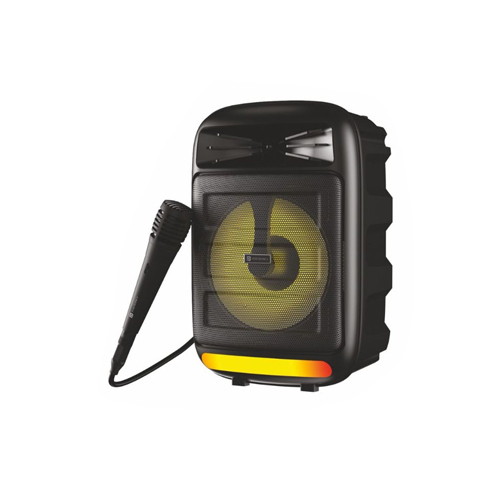 Melomix 20W Wireless Speaker With Wired Karaoke Mic - Color: As Per Requirement