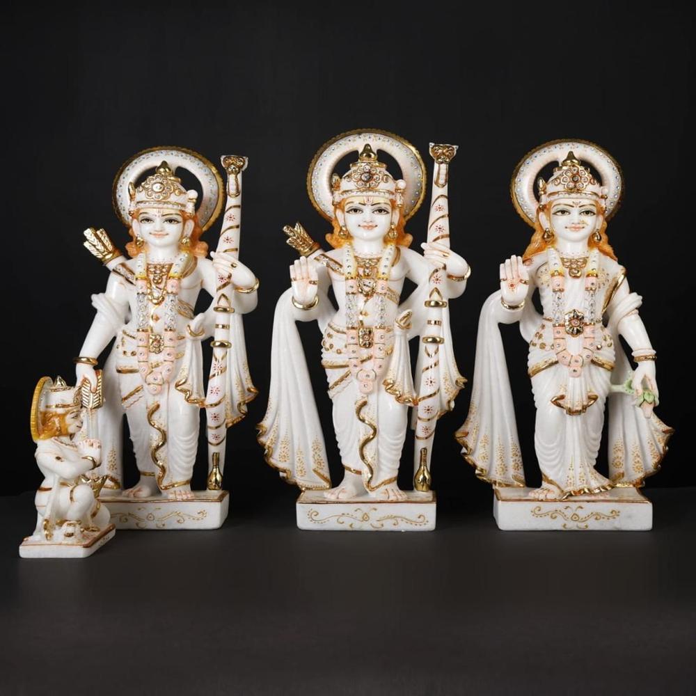 Marble ram darbar statue