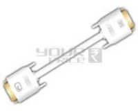 DVI-D डुअल लिंक (24+1) पिन मेल से DVI-D डुअल लिंक (24+1) पिन मेल - 5 मीटर