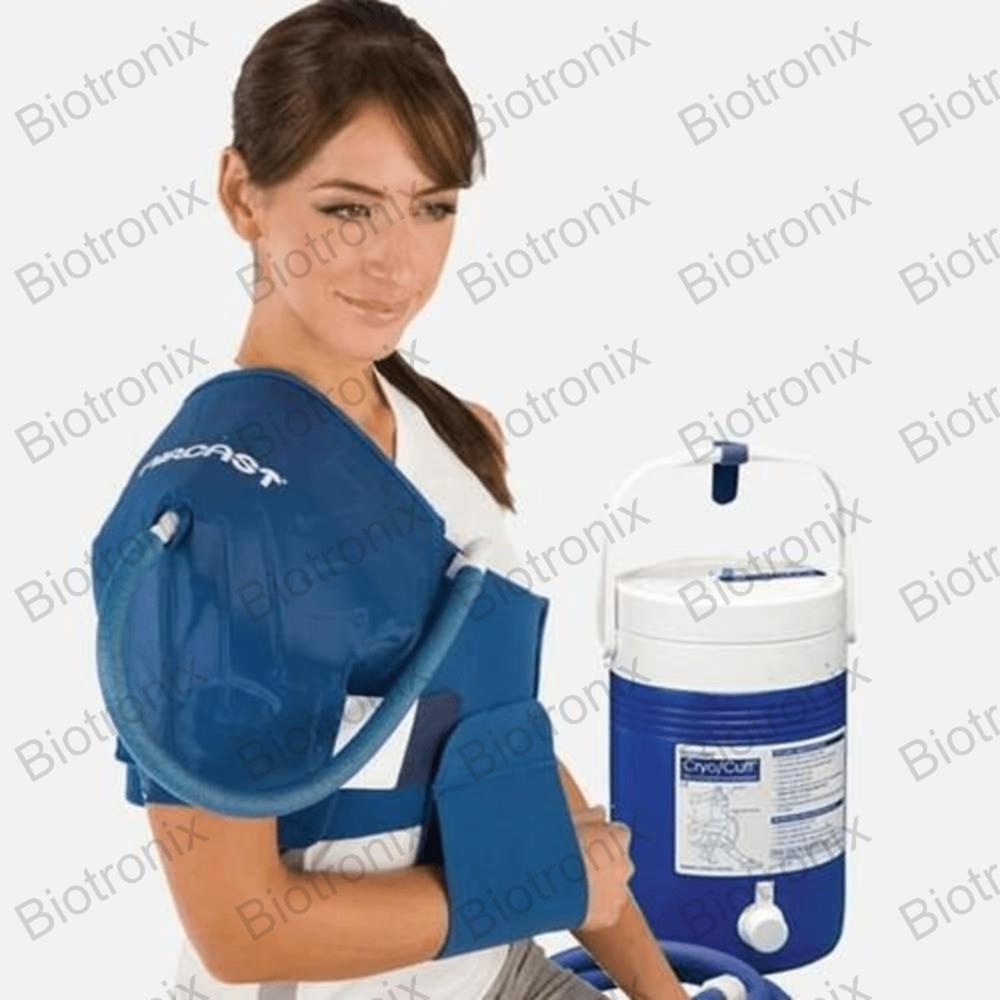 Cryo Compression Therapy System with Ice Wrap